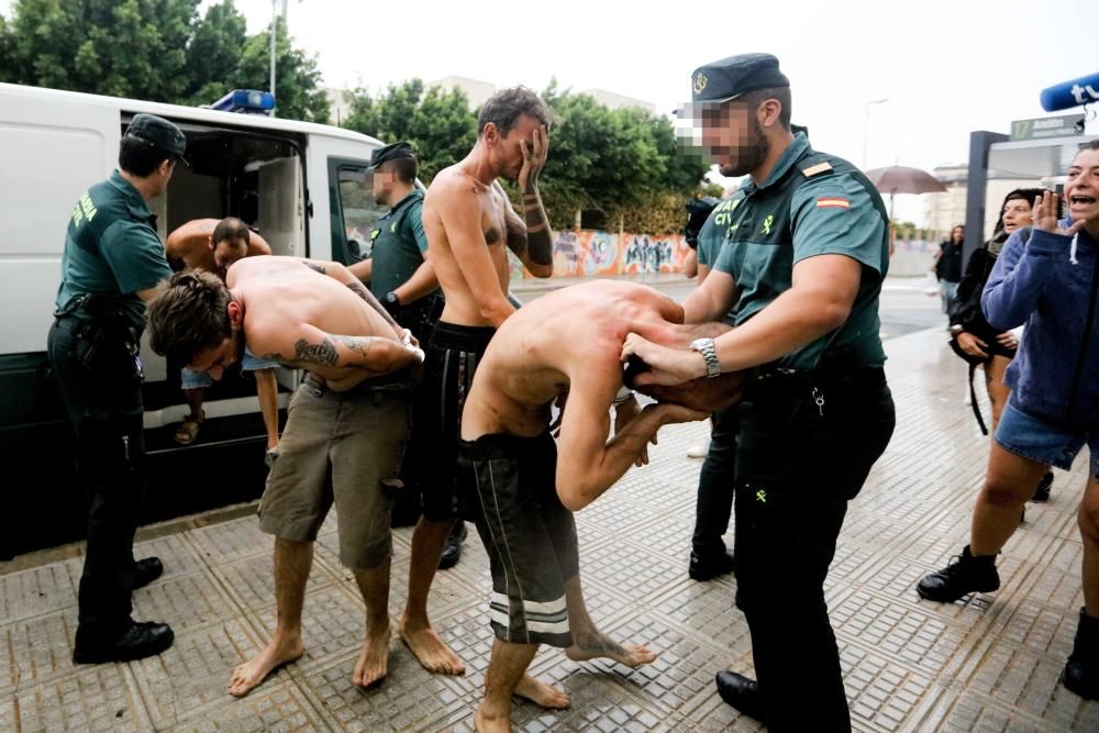 Varios de los detenidos en la fiesta ilegal de Ibiza pasan a disposición judicial