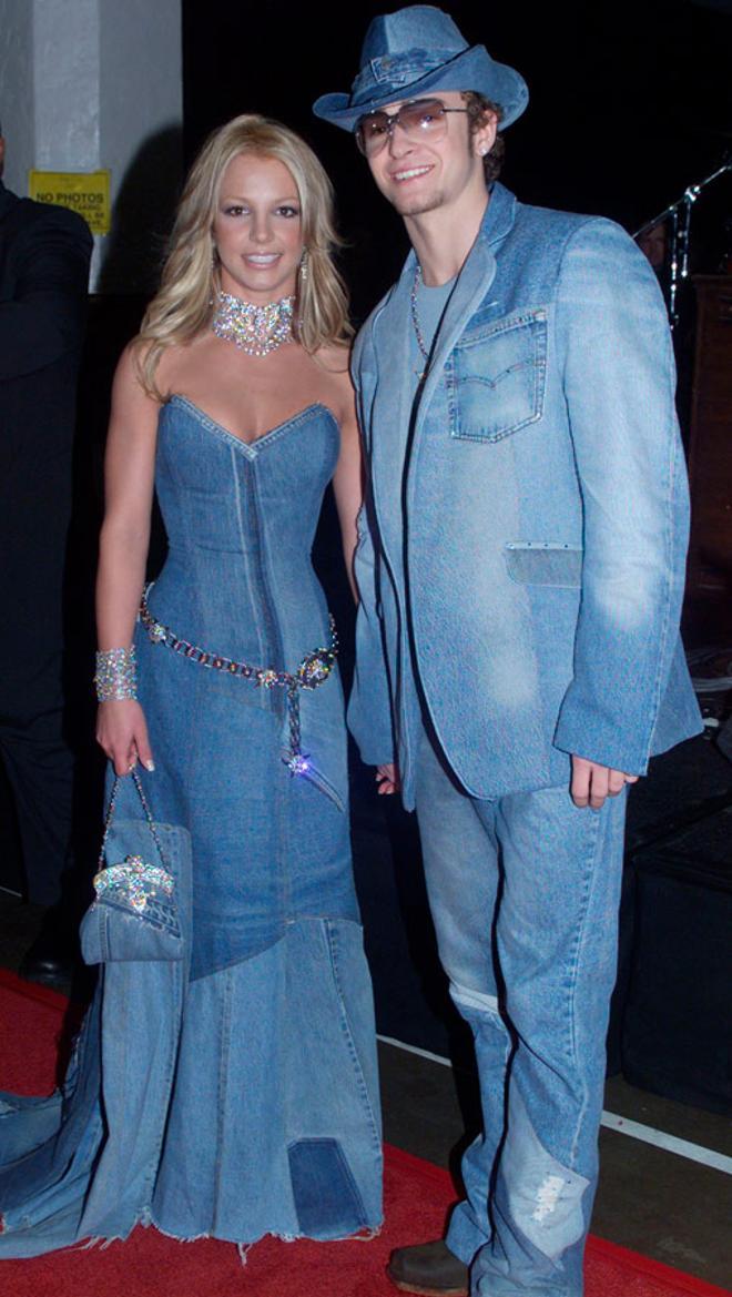 'Couple twinning': Britney Spears y Justin Timberlake de vaquero en 2001