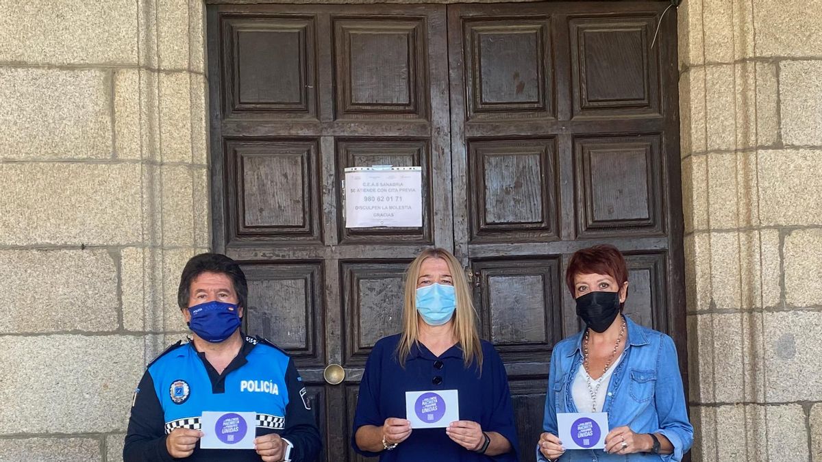 El Ayuntamiento de Puebla de Sanabria se suma a la campaña del “Punto Violeta” promovida por el Ministerio de Igualdad.