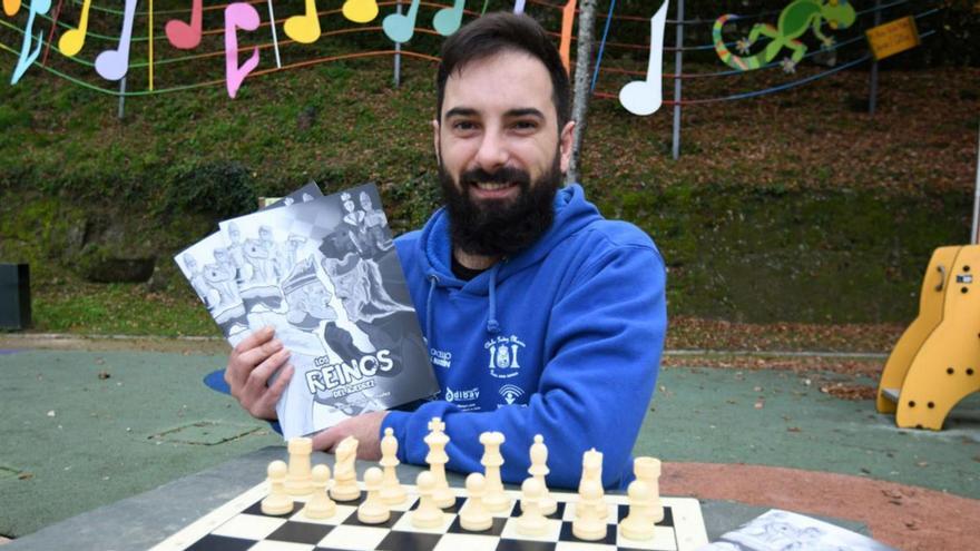 El ajedrez cobra vida con un cómic hecho en Marín - Faro de Vigo
