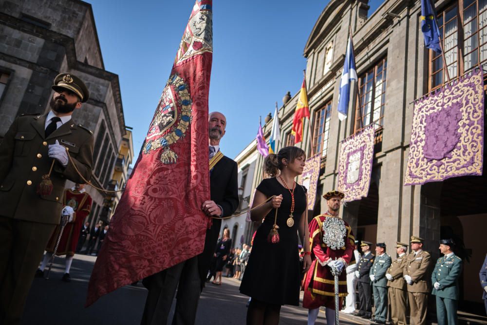 Procesión del día grande de las Fiestas del Cristo