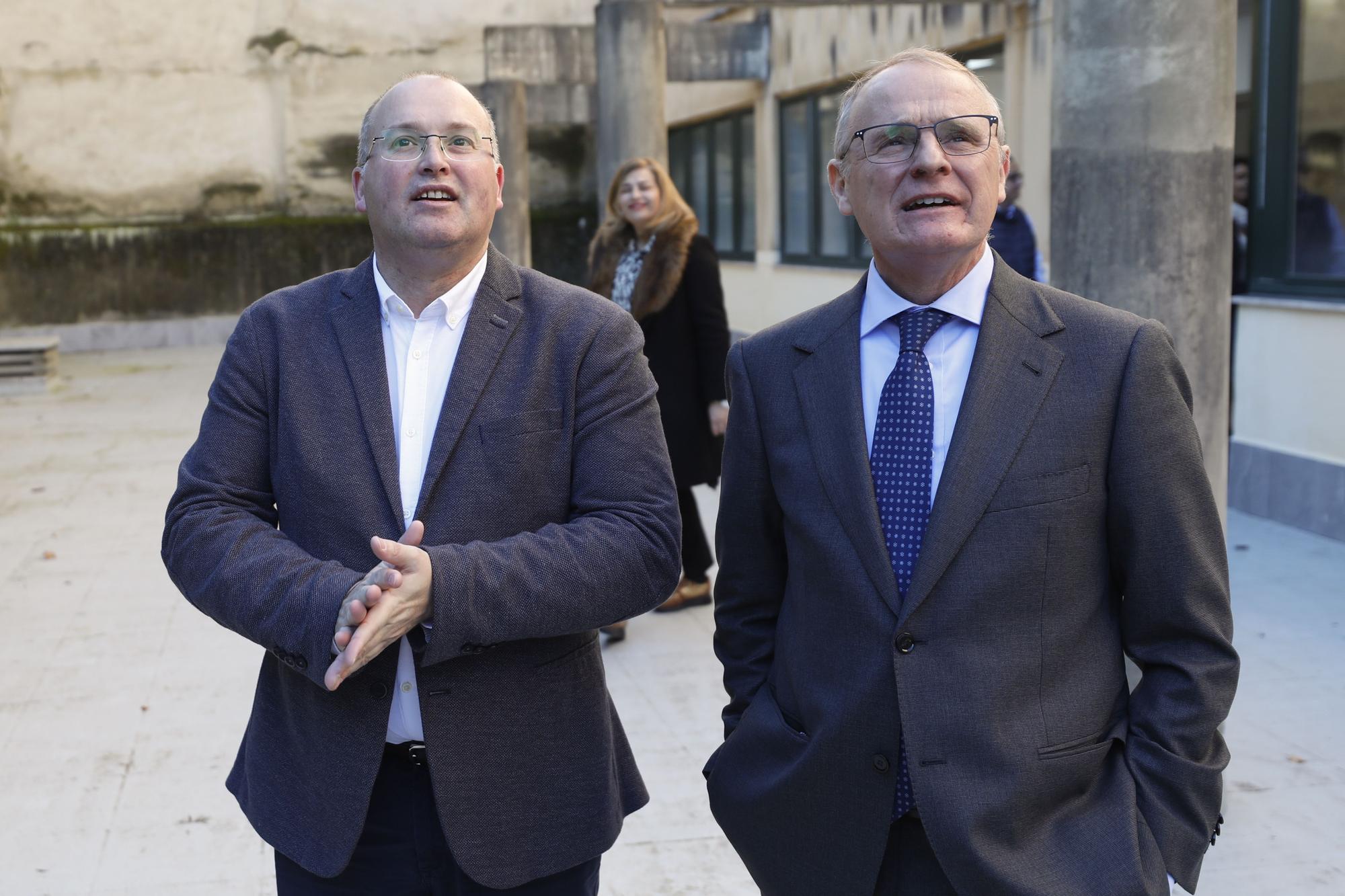 EN IMÁGENES: Miguel Tellado, el vicesecretario general del Partido Popular, de visita en Oviedo