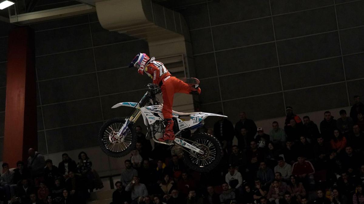 Dani Torres, durante su participación en el Freestyle de Gijón de 2024.