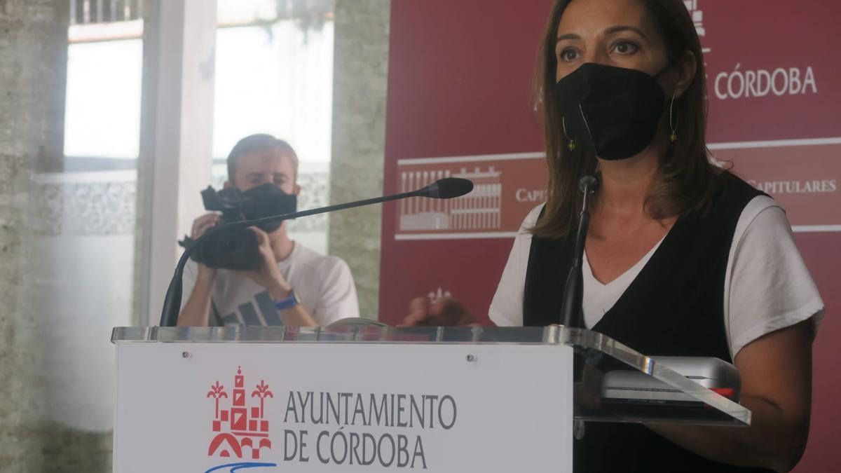 Isabel Ambrosio, portavoz del PSOE en el Ayuntamiento de Córdoba.