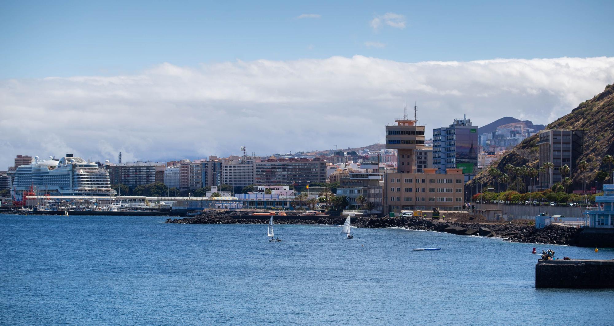 Obras en la playa de Valleseco