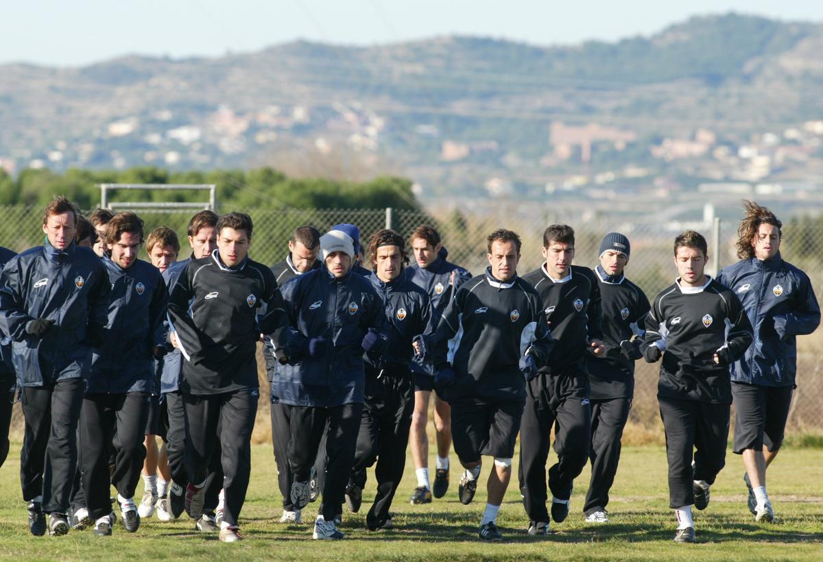 Un entrenamiento del Castellón en Sequiol.