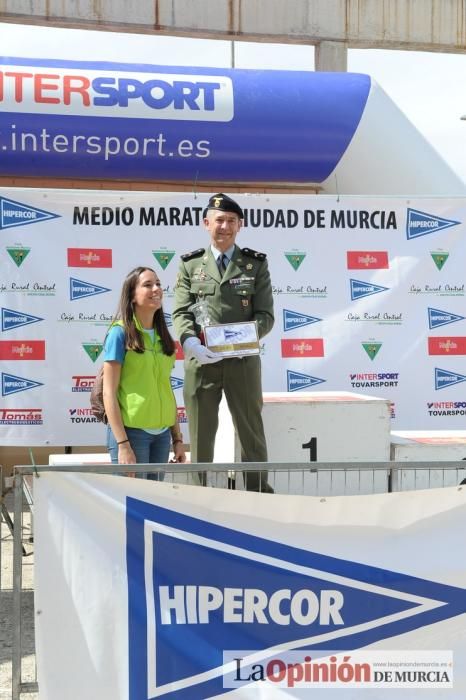 Media Maratón de Murcia: podios