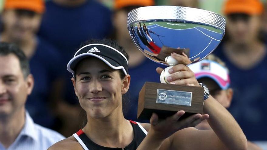 Garbiñe Muguruza conquista el torneo de Monterrey