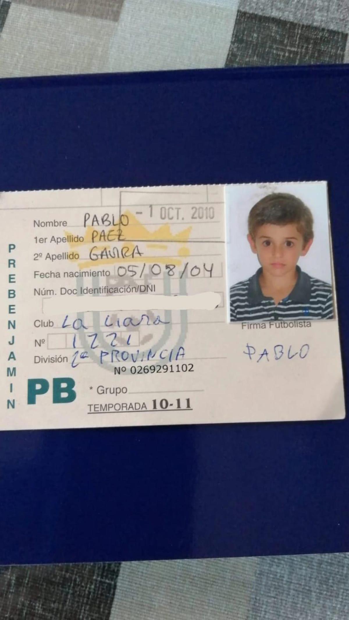 Carnet de Gavi de La Liara.