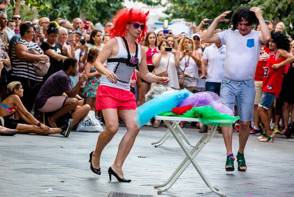 Con tacones y a lo loco en Benidorm