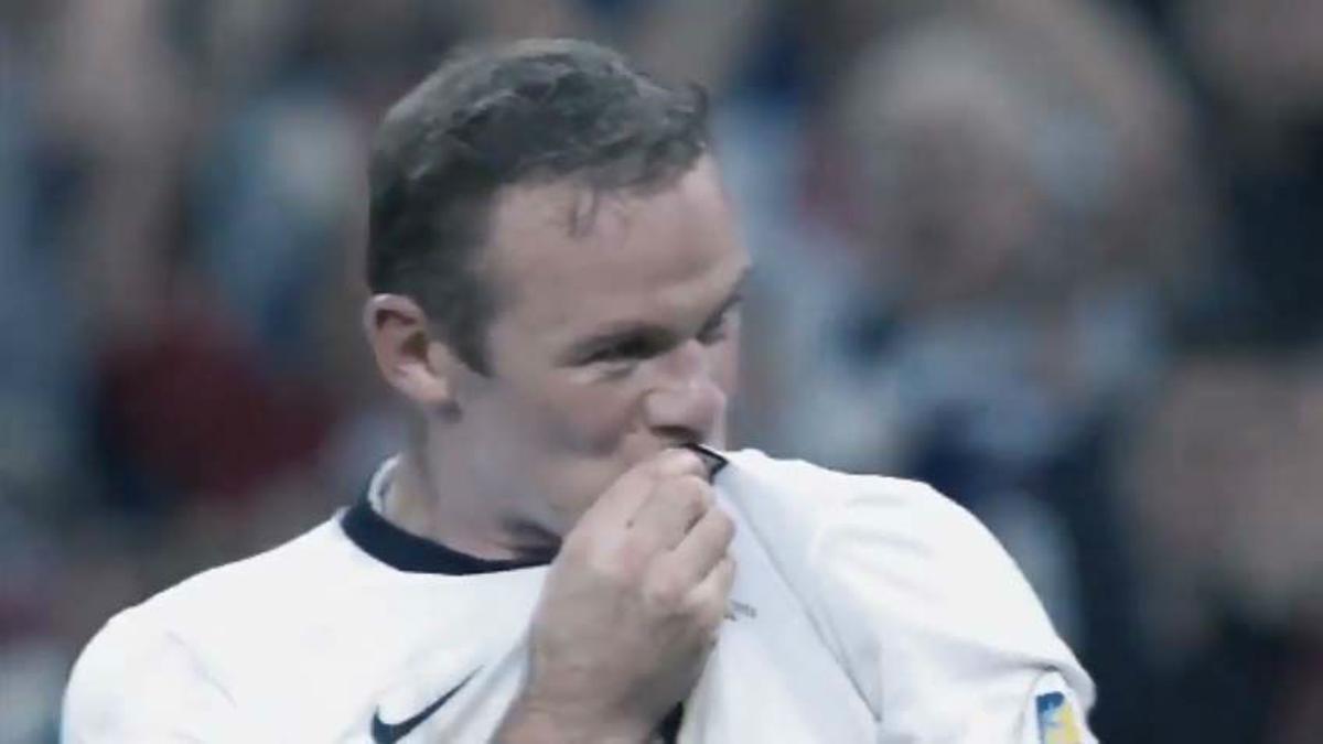 El GIF de despedida de Rooney de la selección