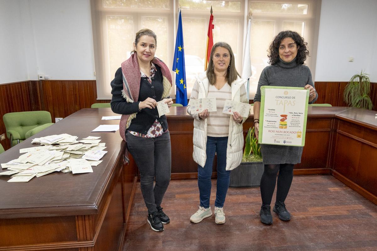 Trescentas cincuenta persoas entraron no sorteo de tres vales.