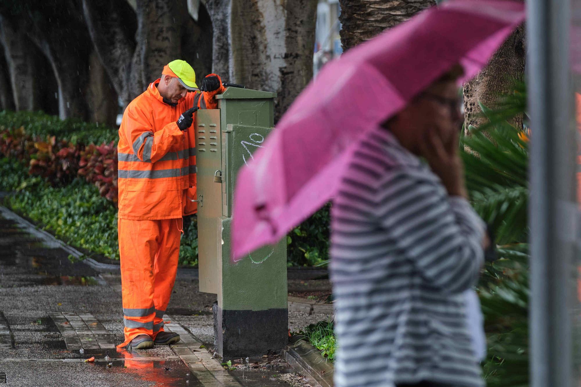 Efectos de la tormenta 'Hermine' en Tenerife