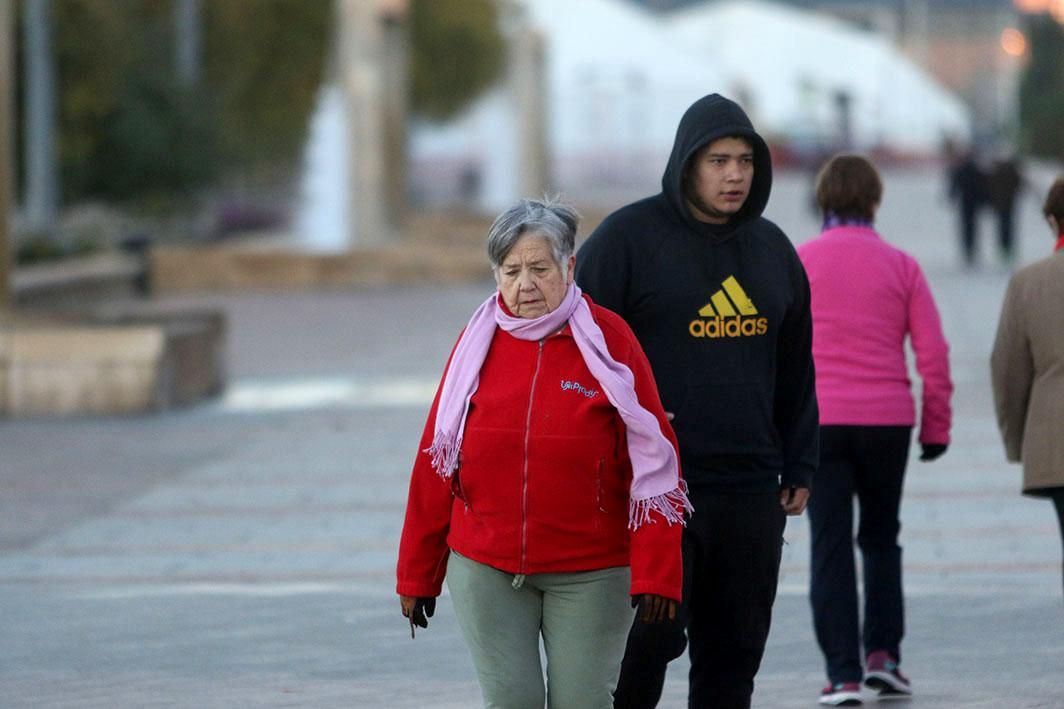 Córdoba tirita de frío