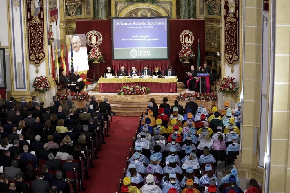 Apertura de curso académico 2019-2020 en la UCAM