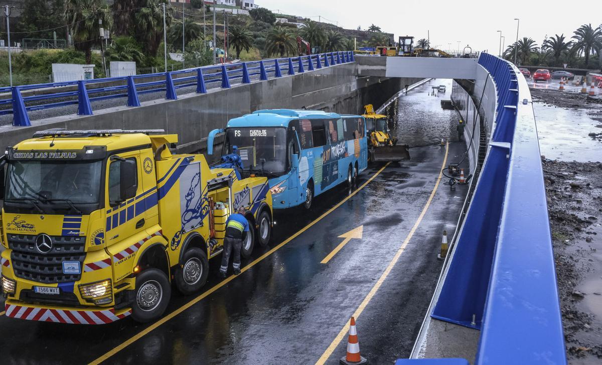 Efecto de la tormenta Therese norte de Gran Canaria
