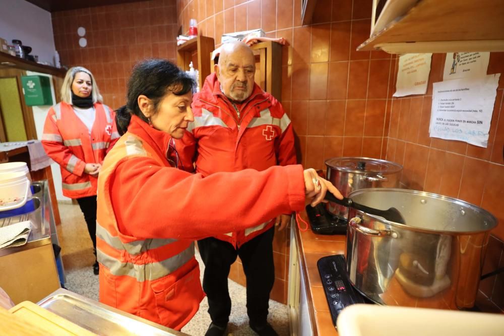 El compromiso y esfuerzo de los miembros del área de Personas sin Hogar de Cruz Roja facilitan la labor de esta entidad