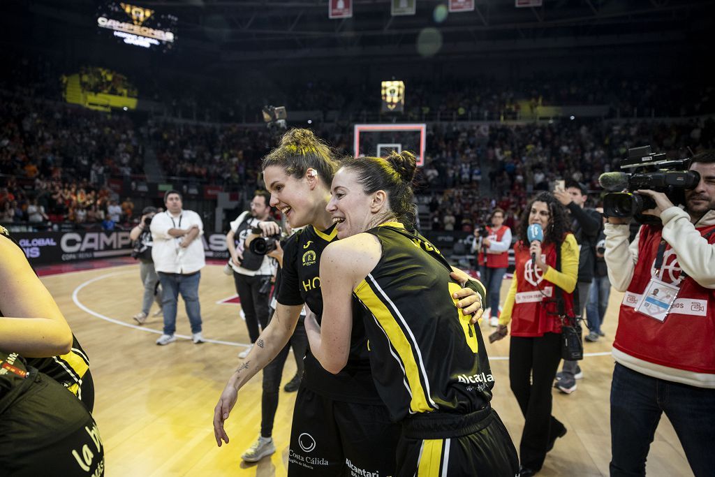 La celebración del Hozono Jairis tras ganar la Copa de la Reina, en imágenes