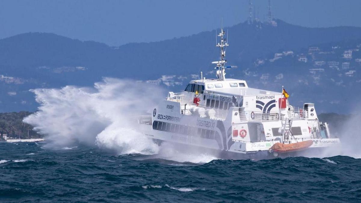 Espectacular vídeo de los ferris que unen a las PItiusas en la jornada de este sábado.