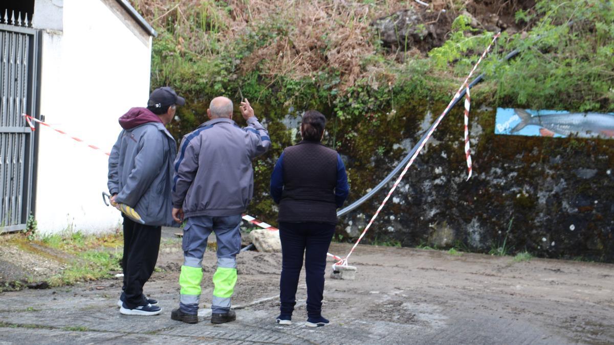 Orbas de abastecimiento de urgencia en Ribadelago Nuevo.