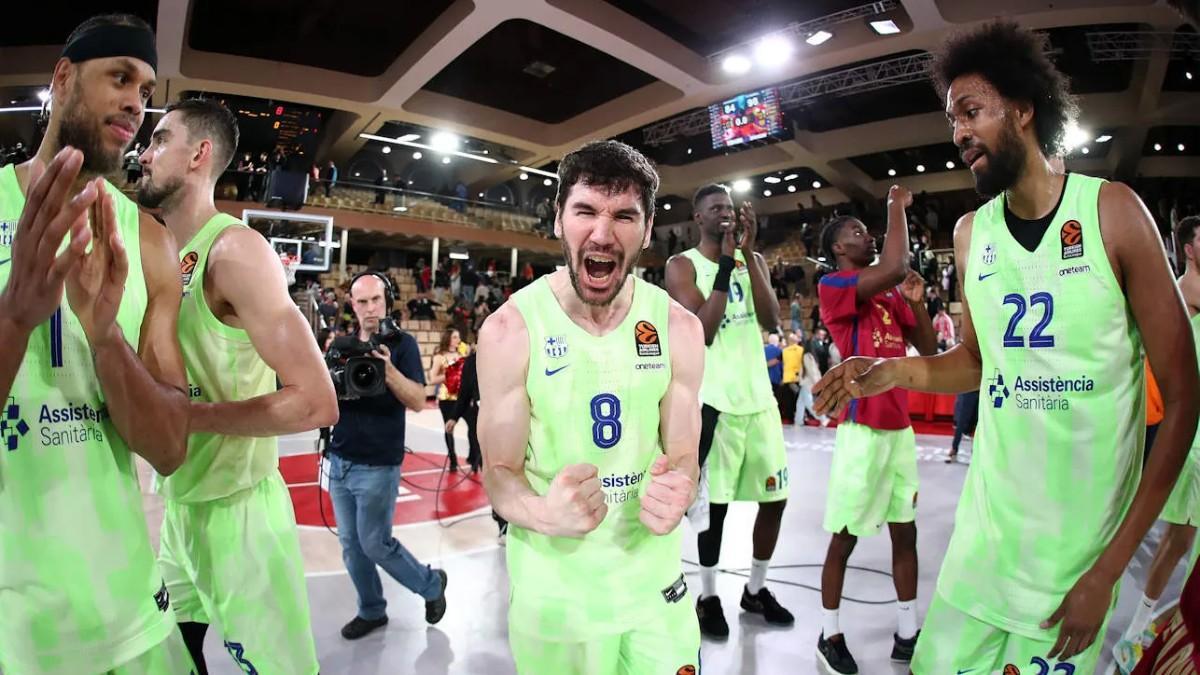 Darío Brizuela 'explotó' de felicidad tras su gran partido en Mónaco