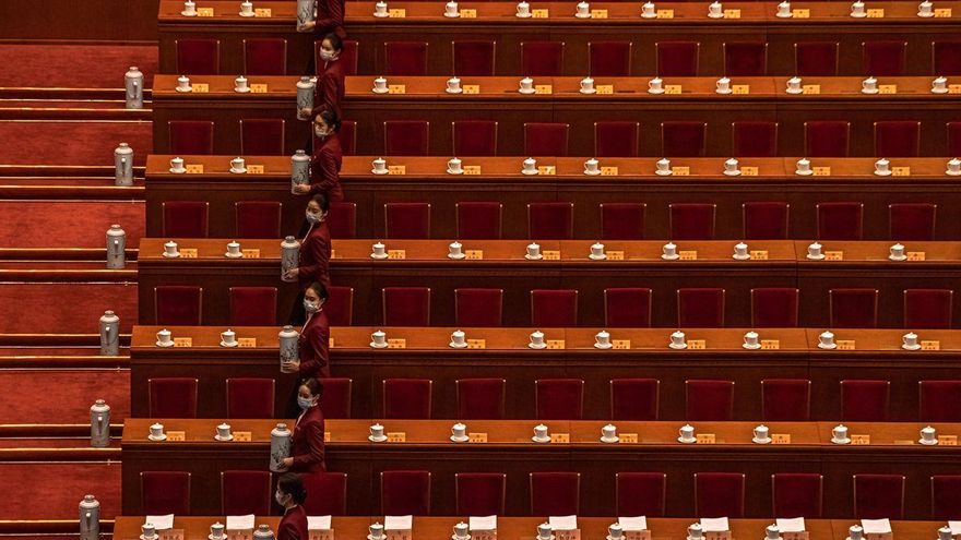 China exhibirá su éxito contra el covid-19 en su cita parlamentaria anual
