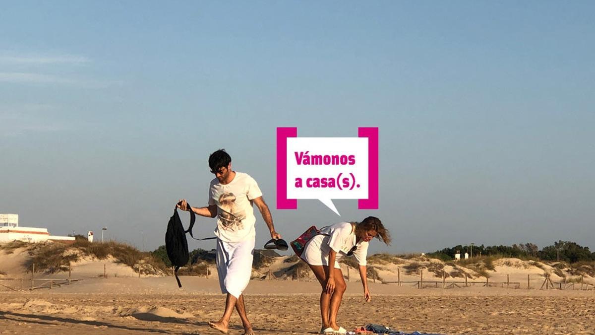 Blanca Suárez y Javier Rey se van de la playa