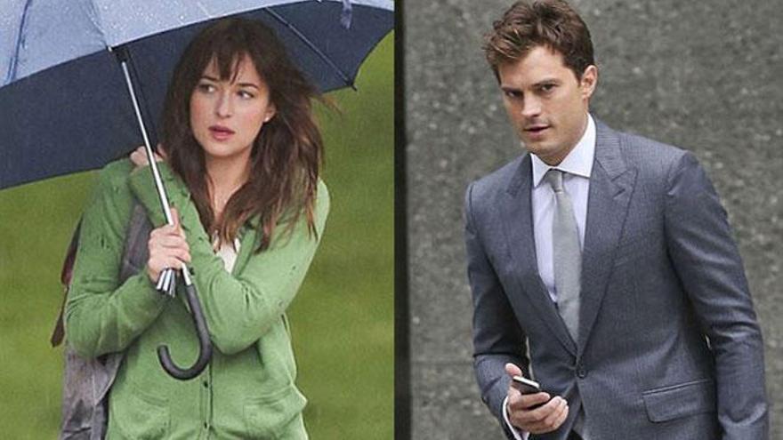 Dakota Johnson y Jamie Dornan