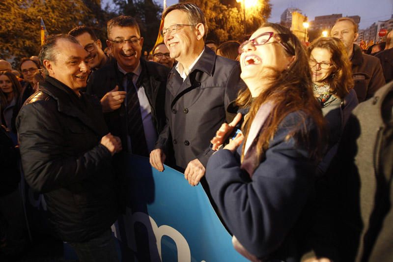 Manifestación por la financiación en València