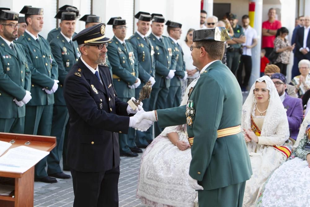 Festividad del Pilar en el cuartel de la Guardia Civil de Xàtiva