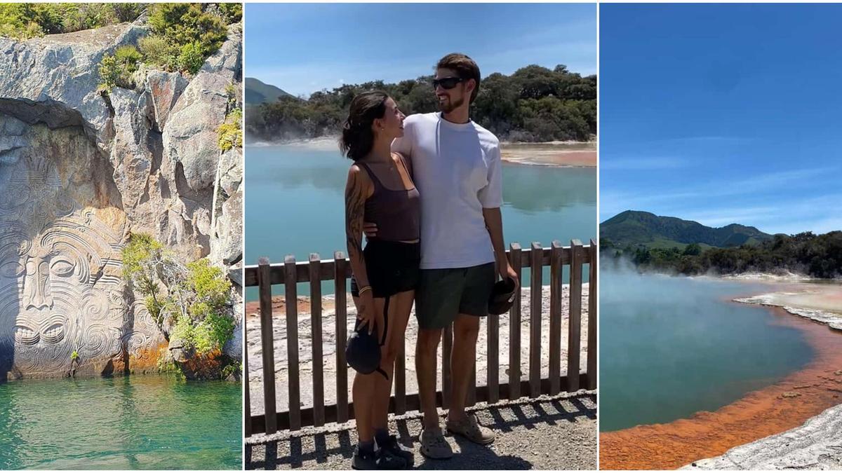 La Tània i el Joel a Nova Zelanda