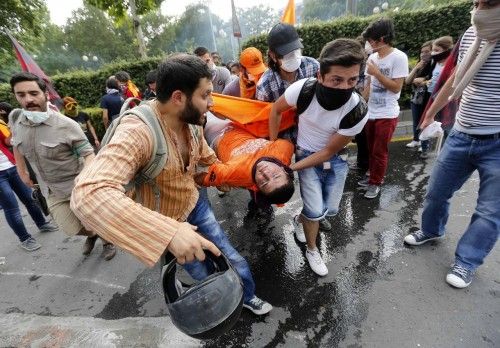 Violencia en las calles de Turquía