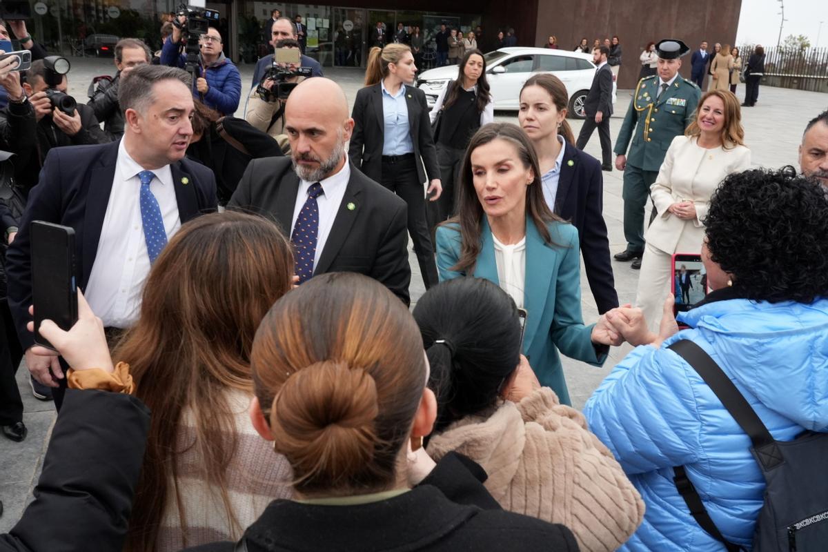 Imágenes de la visita de la reina Letizia a Castelló