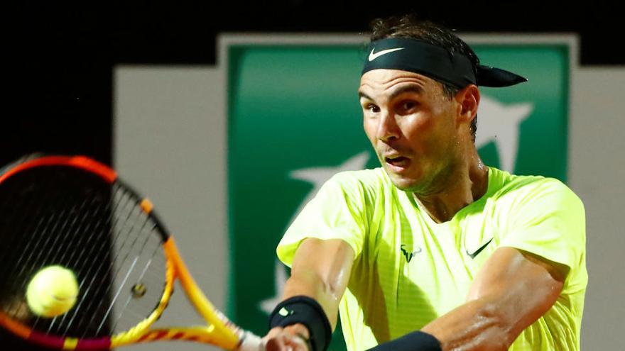 Nadal derrota a Lajovic en Roma.