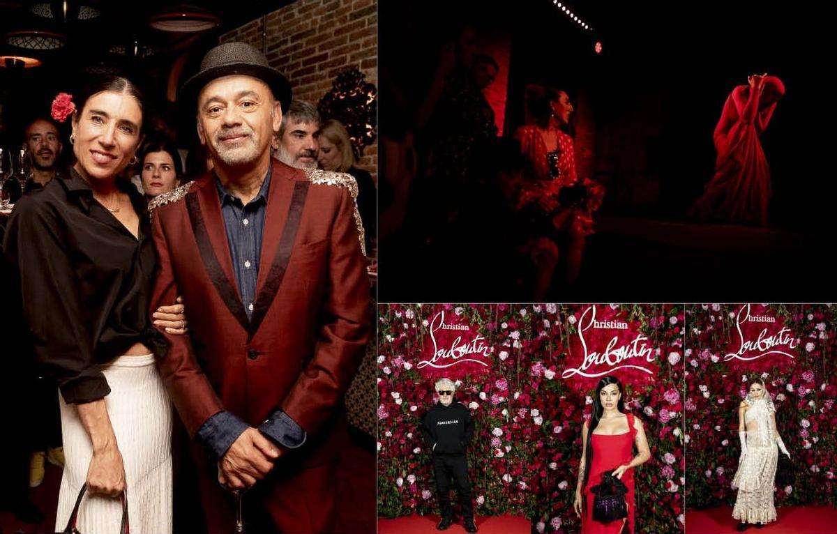 Christian Louboutin celebra su suela roja ícono de moda junto con la  actriz Rossy de Palma – PuroDiseño