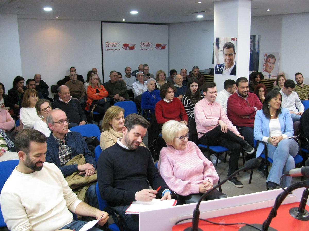 Reunión de socialistas en Zamora.