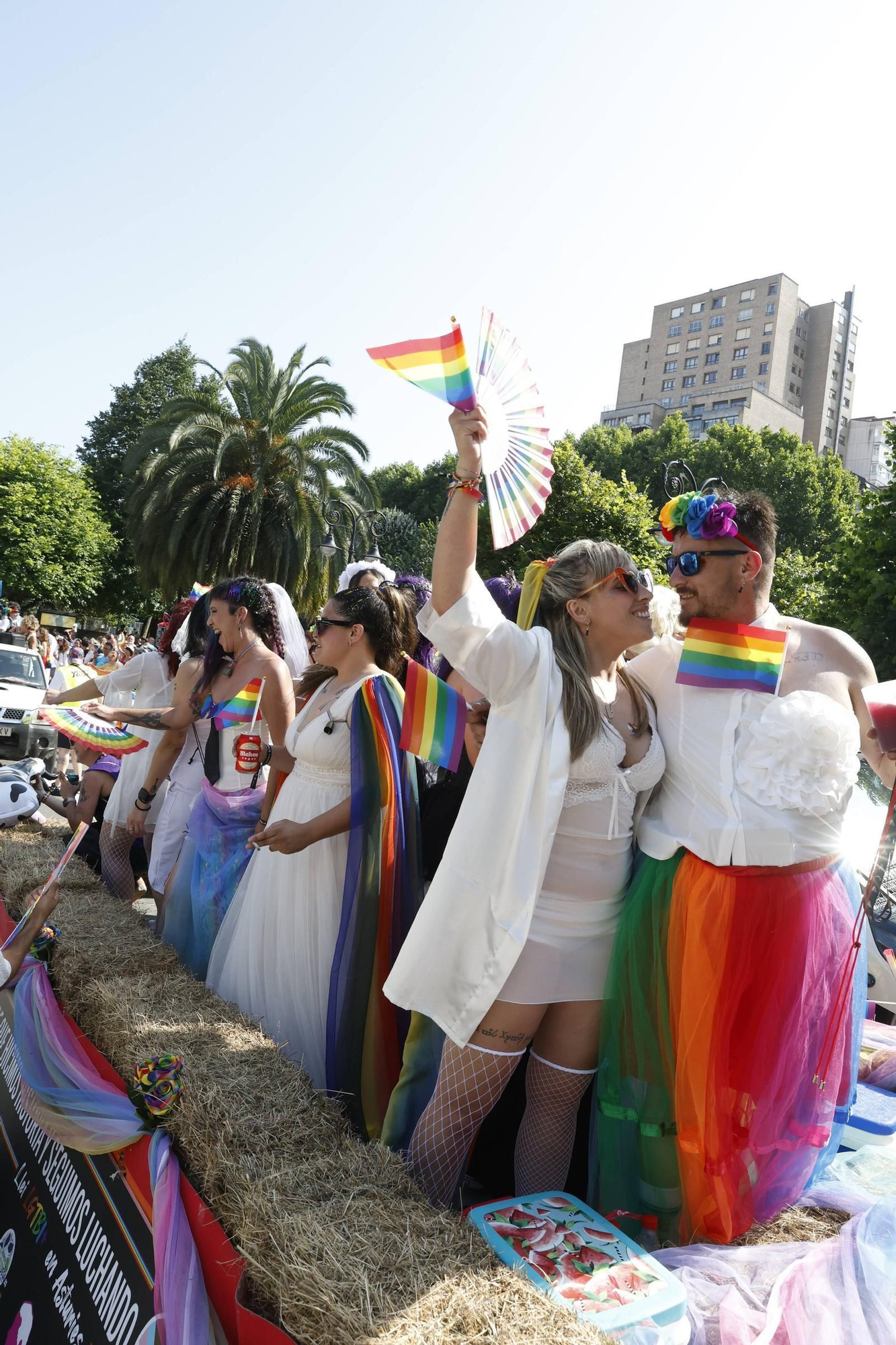 Así fue el desfile del Orgullo en Gijón (en imágenes)
