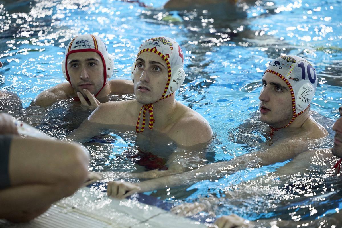 Equipo waterpolo selección española 2026 Foto: Dani Barbeito