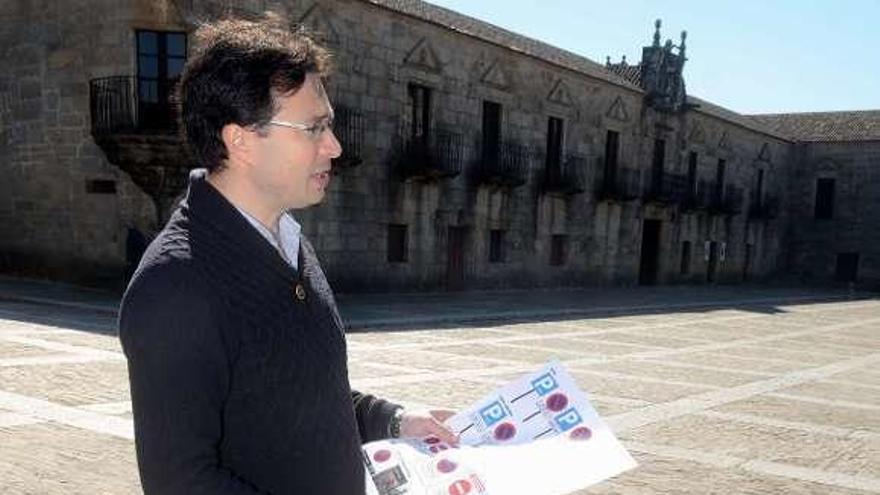 José Ramón Abal, ayer en Fefiñáns. // Noé Parga