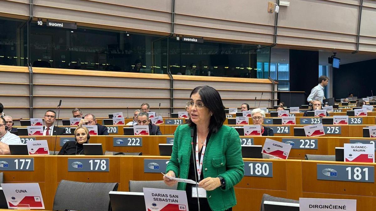 Carolina Darias interviene en el 168º Pleno del Comité Europeo de las Regiones.
