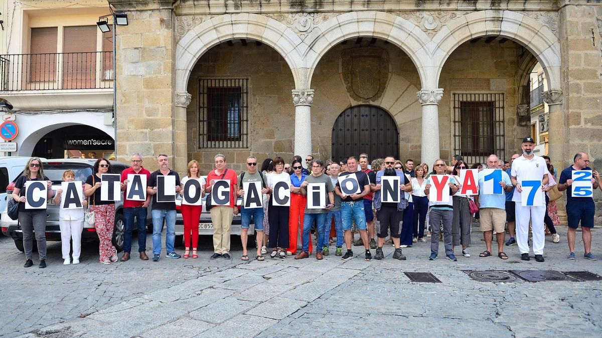 Los trabajadores municipales de Plasencia seguirán con las movilizaciones.