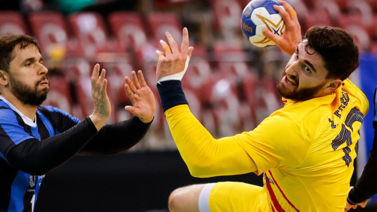 Ludovic Fábregas, durante un encuentro de la Super Globe