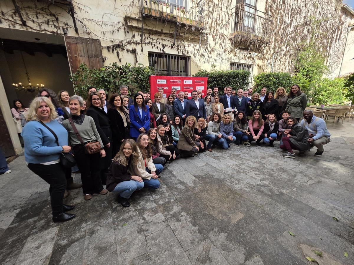 Entrega de las distinciones a las empresas.