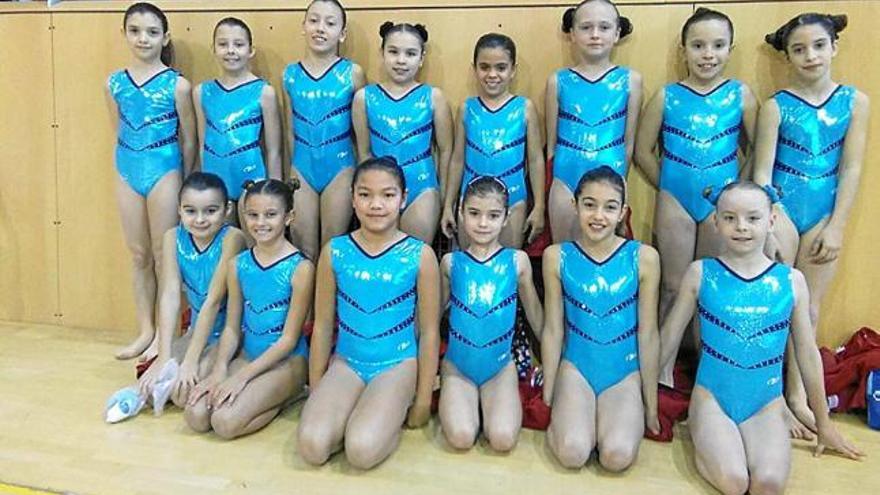 Les joves gimnastes de l&#039;Egiba afronten la campanya amb il·lusió