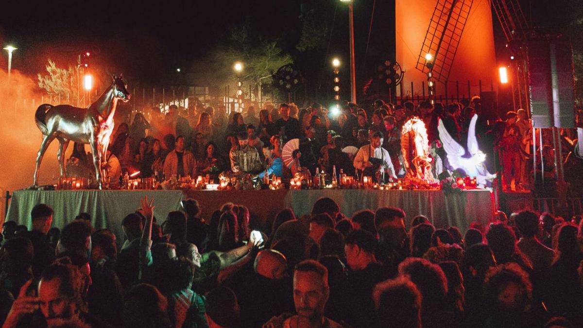 Fiesta de La Verbenita, en sa Punta des Molí. | J.A. RIERA