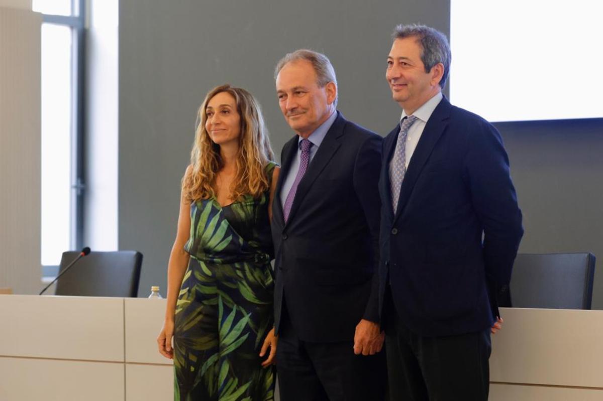 Isaura Navarro, José Luis Aguirre y Vicente Barrera.