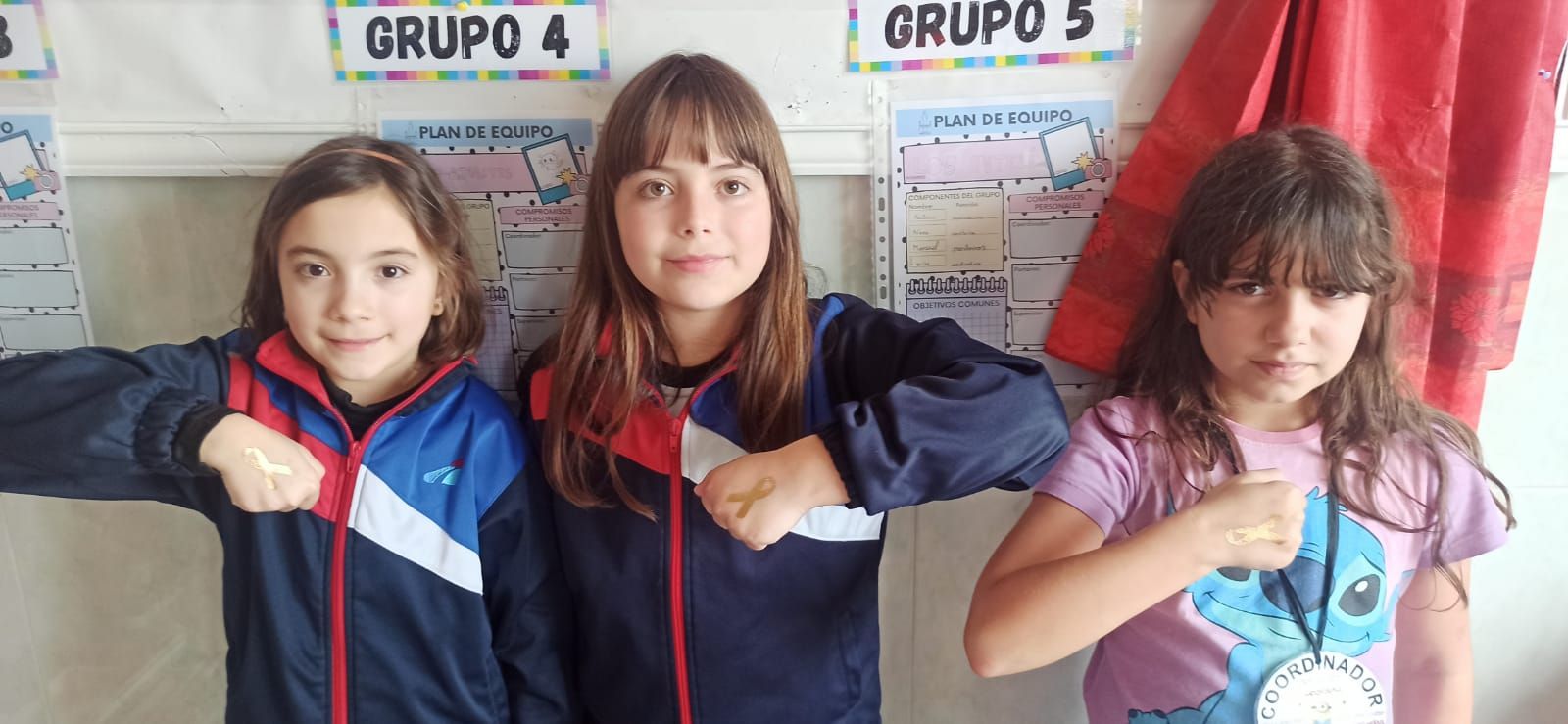 El colegio La Vega de Benavente manda su "fuerza" a los niños que luchan contra el cáncer