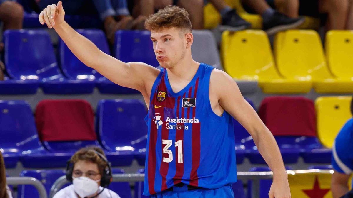 Rokas Jokubaitis ha explicado la emoción que siente por jugar en el Barça