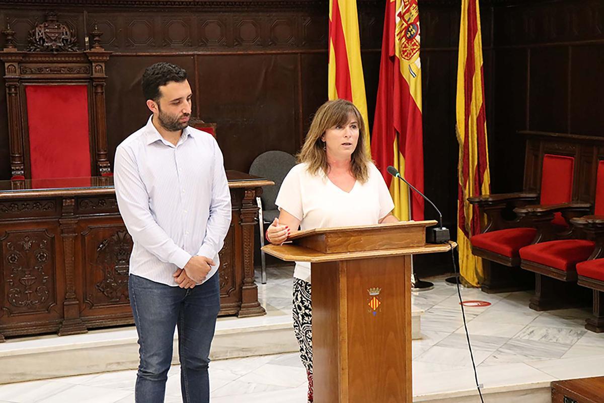 Darío Moreno y María José Carrera.