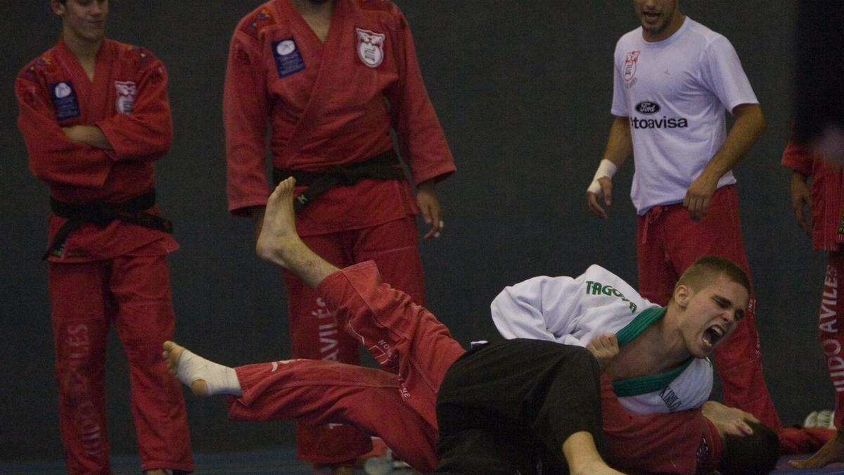 Participantes en una pasada edición del Campeonato de judo